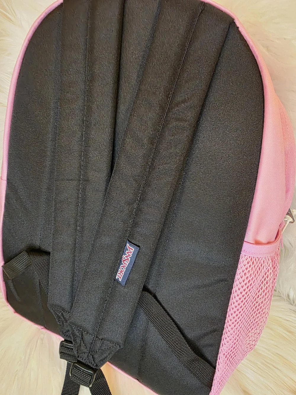 NWT JanSport Essential 24 L Backpack Begonia BABY Pink